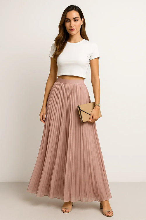 Lightweight Pleated Skirt for Women — Elegant & Comfortable for Summer - image 1